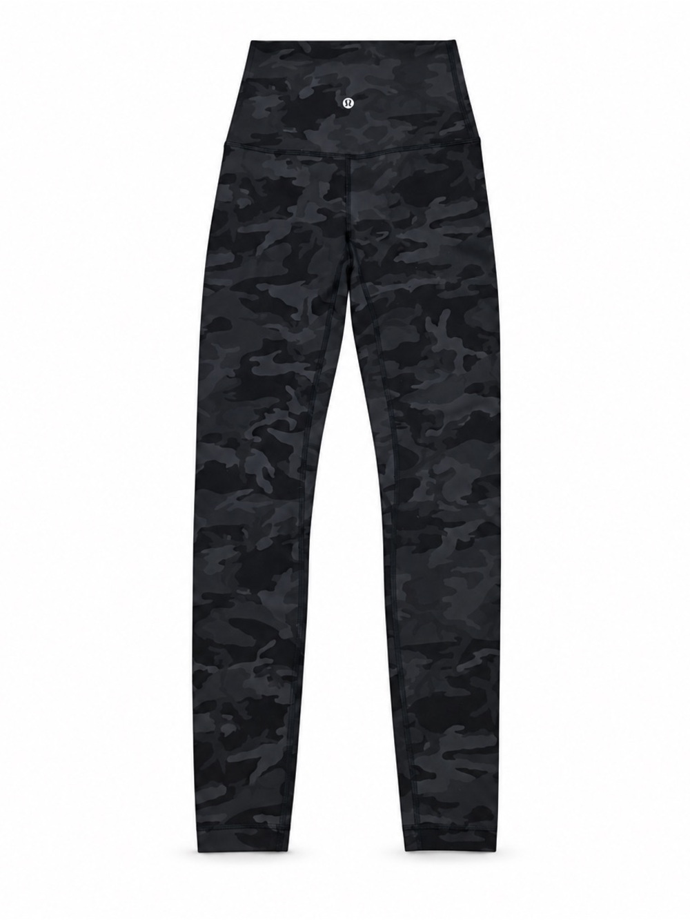 lululemon High-Rise Black Camo Leggings Size 2